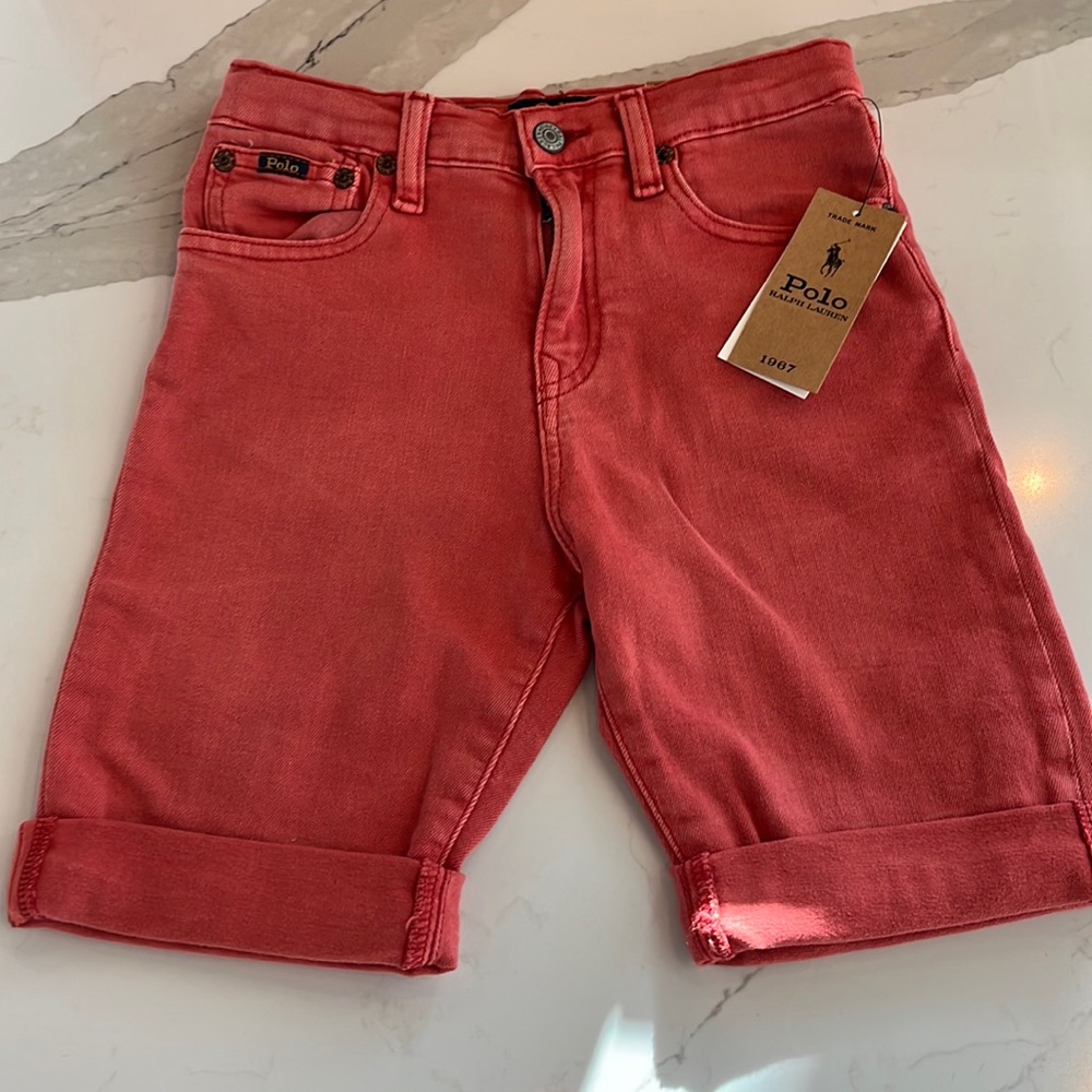 Polo Ralph Lauren Boys Sullivan slim stretched denim shorts